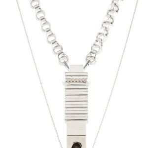 Eddie Borgo Silver Whistle